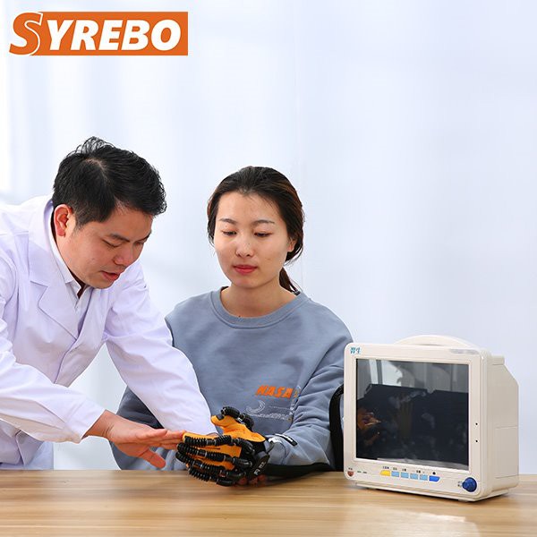 Syrebo 手のリハビリテーション用ソフト空気圧グローブ SY-HR06E